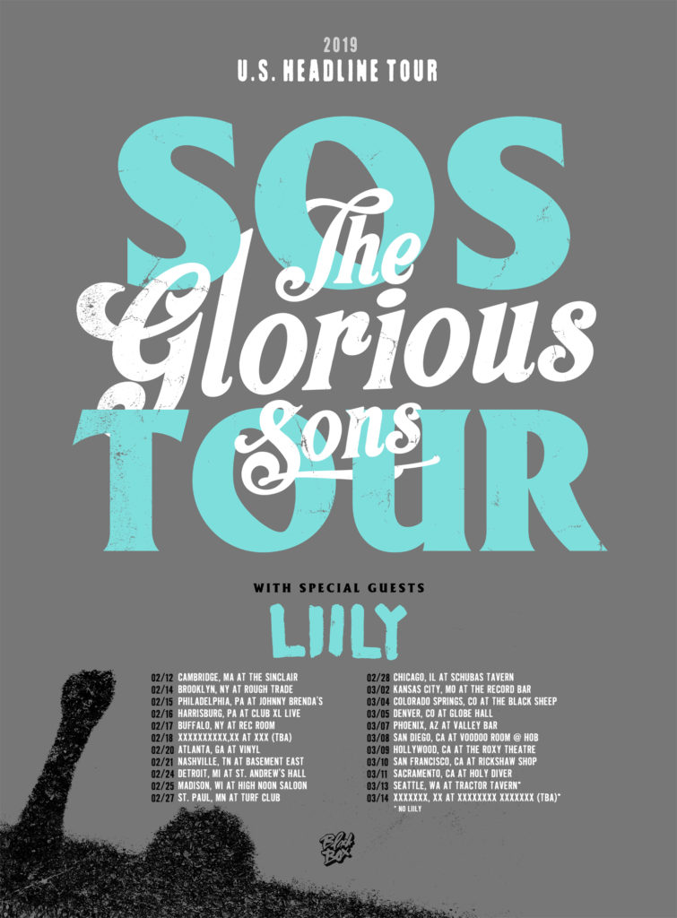 The Glorious Sons - US SOS TOUR 